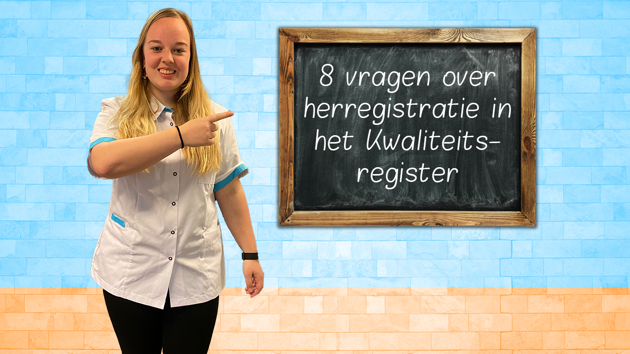 8 vragen over herregistratie in het Kwaliteitsregister V&V